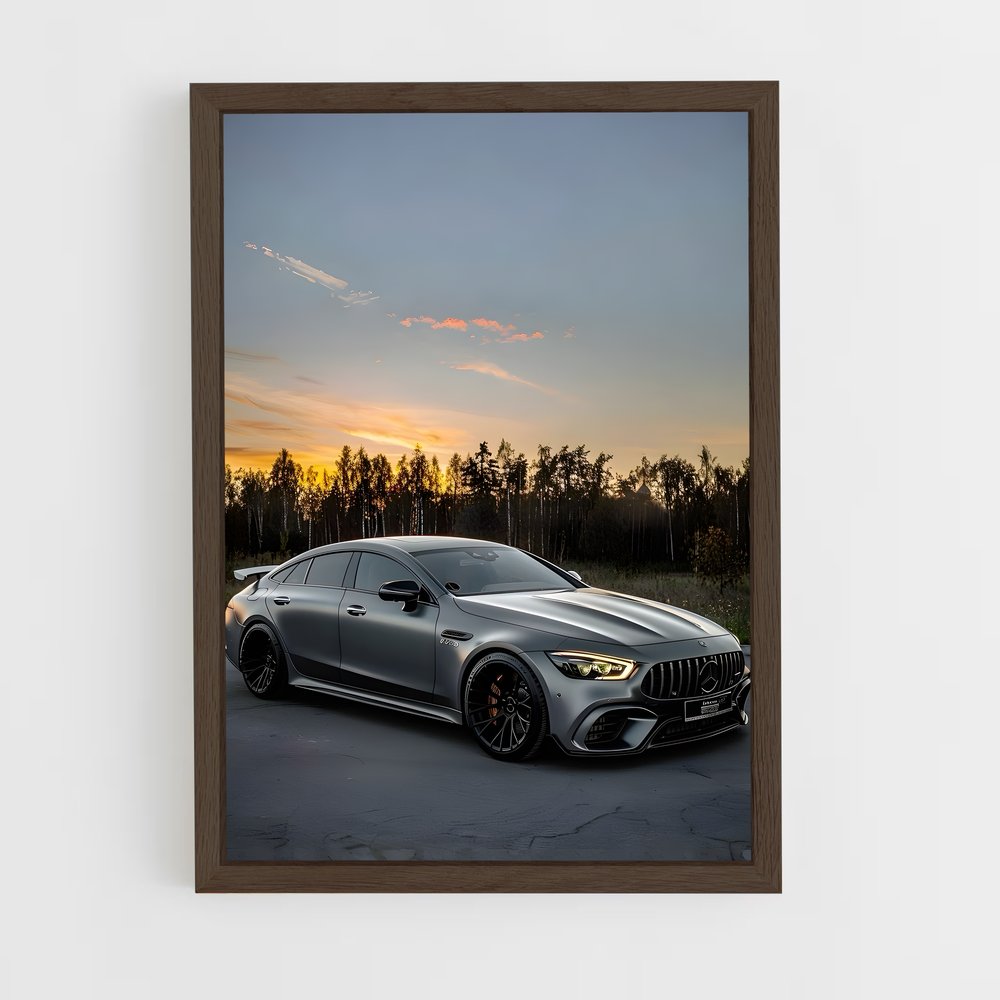 Poster Route de l'Élégance – affiche Mercedes (vue 5)